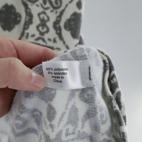 Livi Active Top Womens 20 White Normcore Boho Ikat Relaxed Casual Lounge Wear - Picture 4 of 14